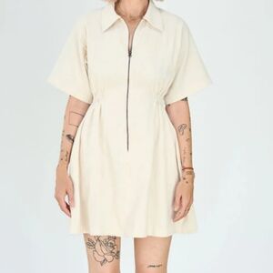 Noble-esque Utility Zip Dress NWOT
